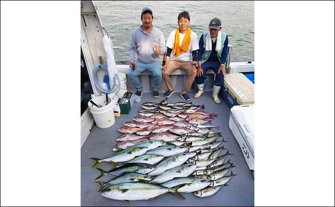 【福井】沖釣り最新釣果　良型交じりでマイカ数釣りのチャンス到来