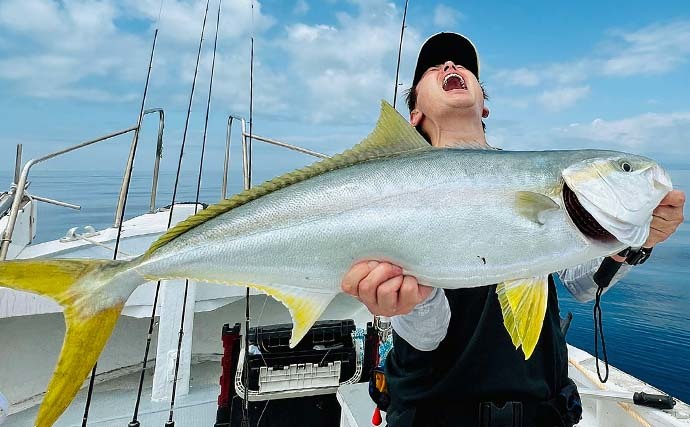 タイラバ釣りで82cm大型マダイに90cm超えヒラマサまで登場