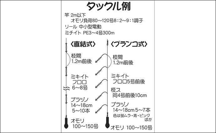 【関東2021】船スルメイカ釣り入門　ブランコ＆直結仕掛けのキホン