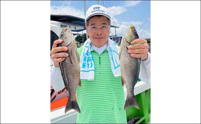 【大分・熊本】沖釣り最新釣果　夜焚きイカで３ケタ釣果と好調