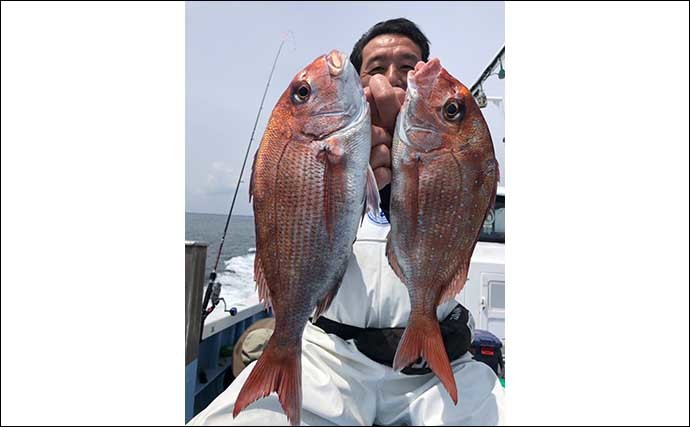 今週の『船釣り情報』特選釣果　エサでもルアーでもマダイ釣りが好機