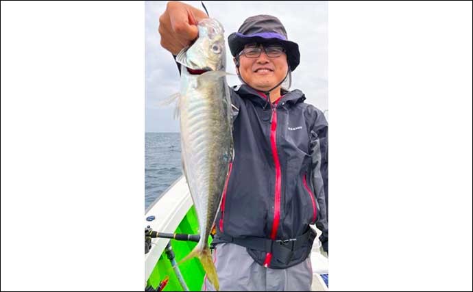 【熊本・大分】沖釣り最新釣果　50cm級「超」大型アジがヒット