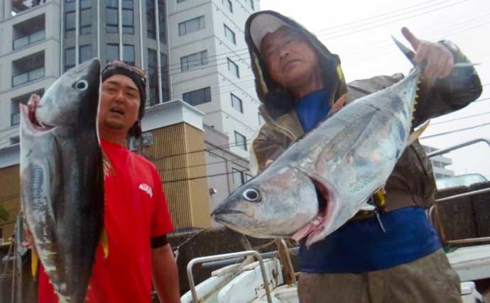 【福岡・長崎】沖のルアー釣り最新釣果　電動ジギングで中学生がヒラマサ