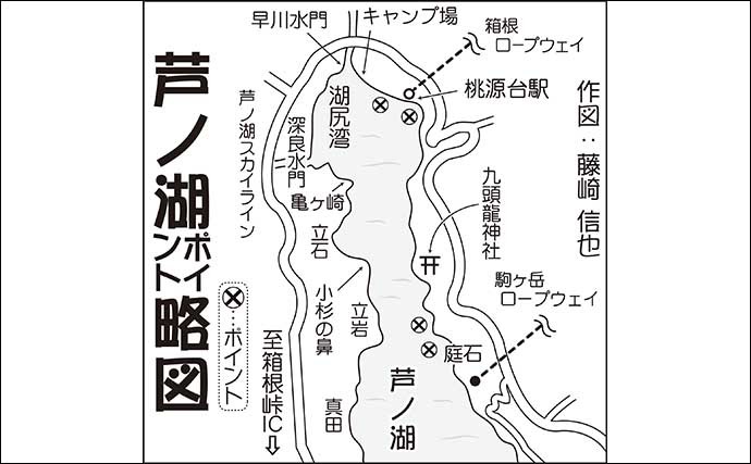 芦ノ湖のボートフライフィッシング　解禁から3月中旬までの釣況を紹介