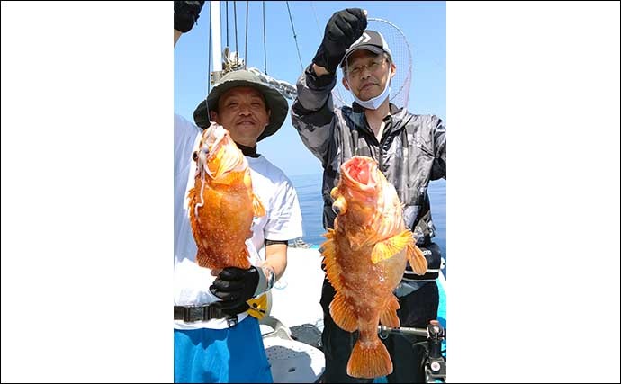 【福岡】沖釣り最新釣果　マダイにイサキに根魚とターゲット多彩