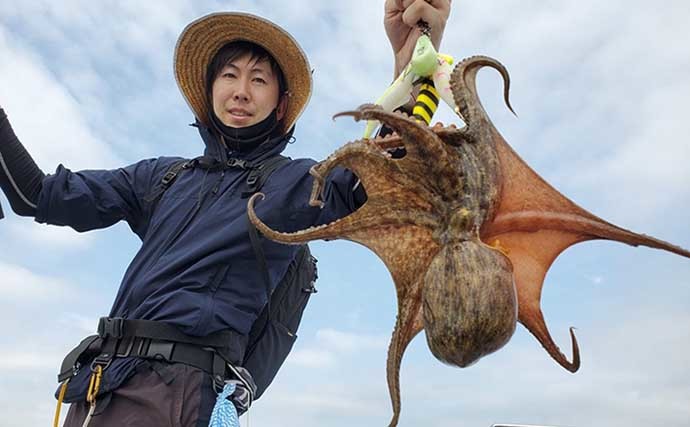 今週の『船釣り情報』特選釣果　大人気のマダコ釣りが各地でヒートアップ