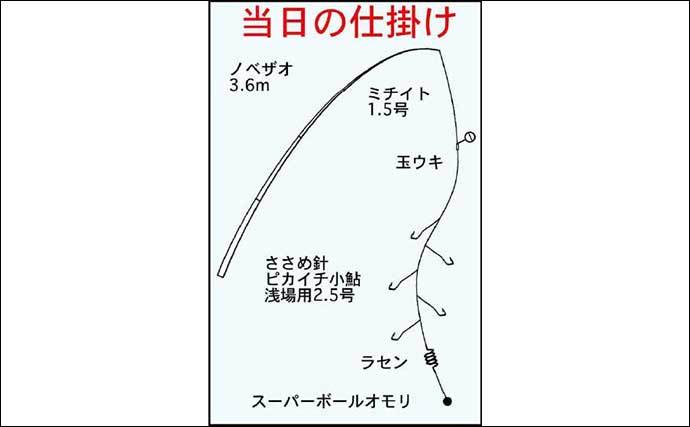 夏の風物詩の小アユ釣りで96匹　まだまだ不調も拾い釣りで今後に期待