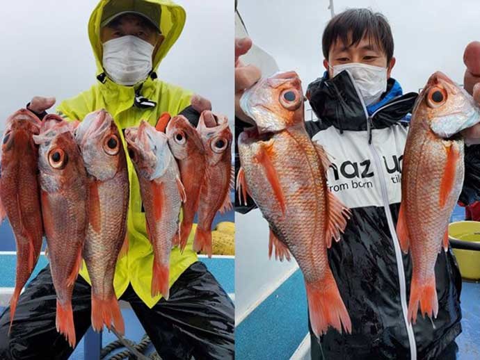 週末ナニ釣れた？沖釣り速報：茨城のアカムツ船で本命続々【関東】