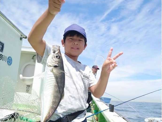 昨日ナニ釣れた？沖釣り速報：東京湾アジ快釣に子供たち歓声【神奈川】