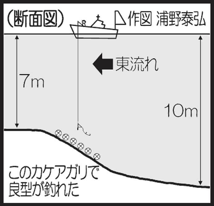 1時間半のボートキス釣りで32尾と好釣　22cm頭に良型ばかりで満足