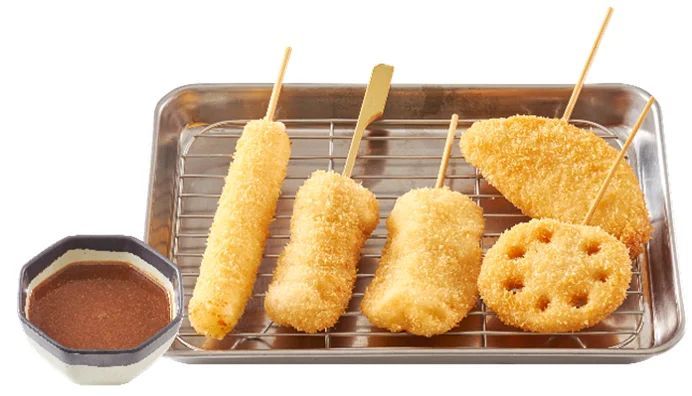 2月1日(水)より期間限定で『アパ社長カレー』コラボメニューを全国の串カツ田中で販売。