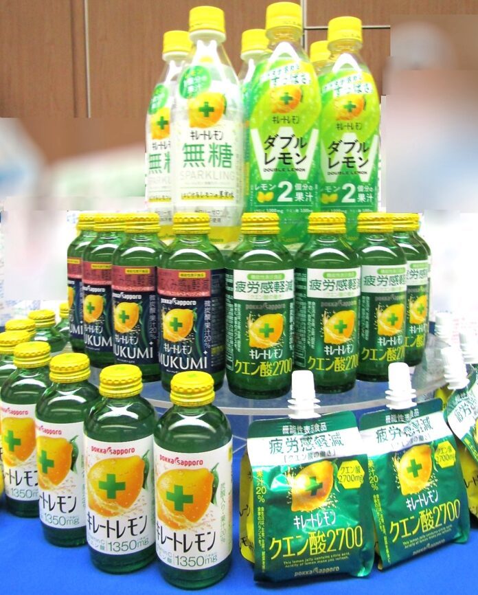 「キレートレモン」7年連続過去最高出荷 クエン酸の機能価値の広まりが消費を後押し ポッカサッポロ