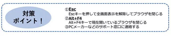 7月から「サポート詐欺」急増！ 対処法は？