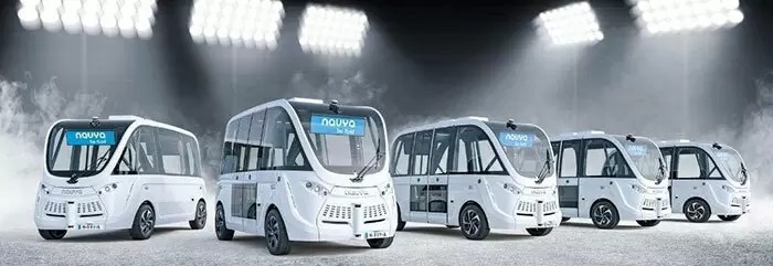 みなとみらい21でエンタメ自動運転EVバスの走行実験、立体音響技術を活用
