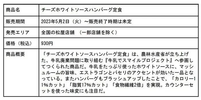 松屋「チーズホワイトソースハンバーグ定食」を試す　味変も楽しめて大満足！