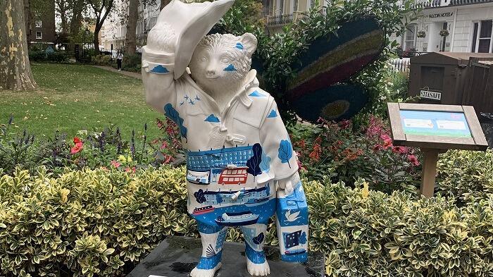 【イギリス】ロンドン、くまのパディントンを探してみよう