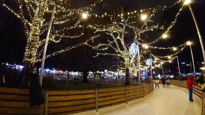 新しくなった「ウィーン市庁舎前広場クリスマスマーケット」