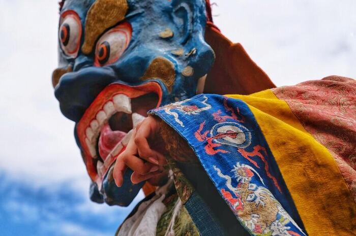 【インド】へミスツェチュ祭りへ参加 インドに根付いたチベット仏教の祭典