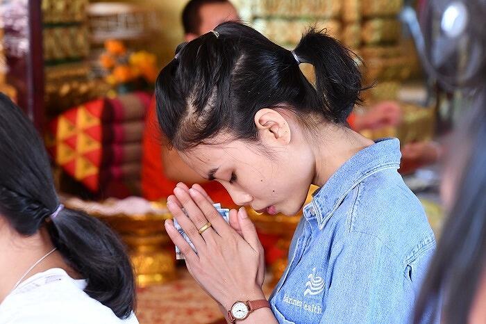 【ラオス】首都ビエンチャンで最も人気のあるお寺・自らの命を捧げた伝説の女性の物語
