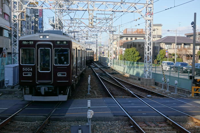 覚えていますか？阪急電車・西宮北口駅のダイヤモンドクロス