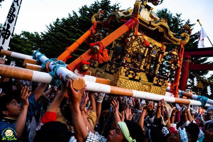 お神輿が空を飛ぶ！？礼文島厳島神社祭に行ってきた！！