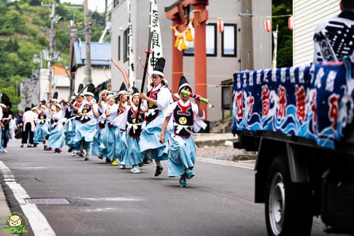 お神輿が空を飛ぶ！？礼文島厳島神社祭に行ってきた！！