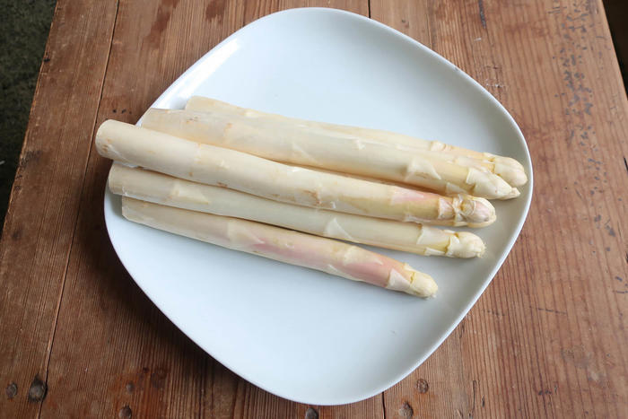 ドイツで人気のある食べ物ホワイトアスパラガス！