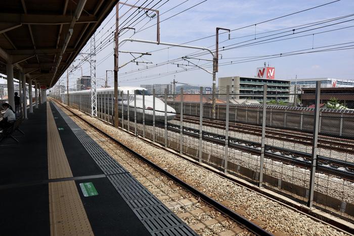 阪急電車と東海道新幹線の競演！