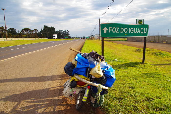 【自転車世界一周の旅】ブラジル高原地帯を駆ける