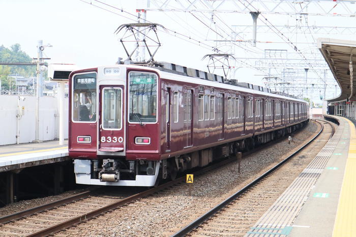 阪急電車と東海道新幹線の競演！