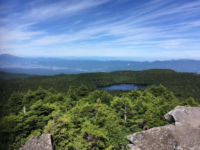 北八ヶ岳の「天狗岳」に初めて登ってきました。