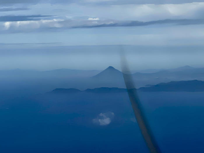 機窓からの風景【鹿児島→種子島】