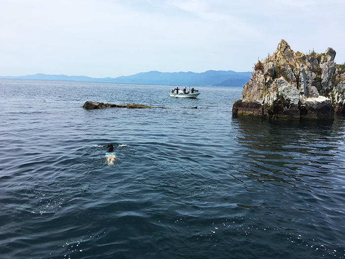 琵琶湖で最も神秘的な場所といえば・・・パワースポット「沖の白石」