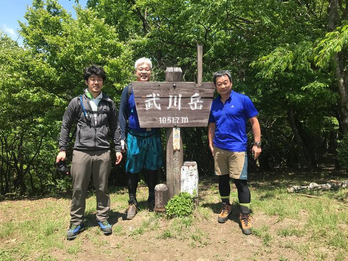 【奥武蔵】武川岳～焼山～二子山 縦走登山ルート