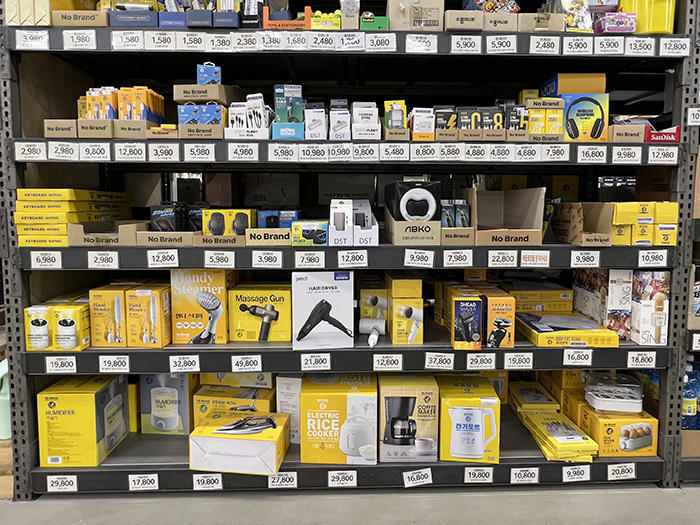 東大門市場、ハラボジクレープとNoBrand最新情報