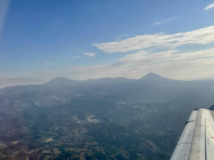 機窓からの風景【鹿児島→種子島】