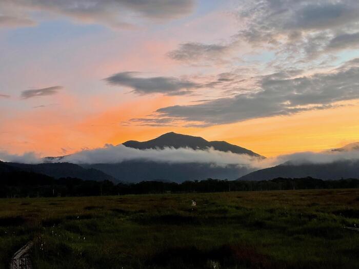 ゆっくりと静かな時間が流れる秋（8月下旬）の尾瀬