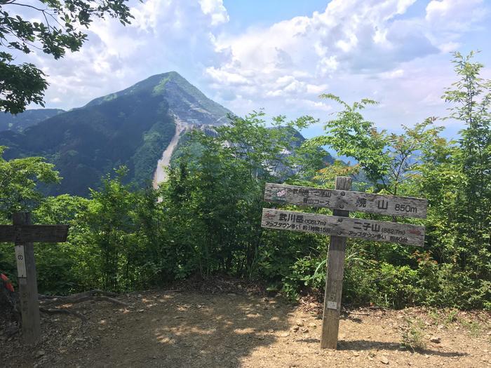 【奥武蔵】武川岳～焼山～二子山 縦走登山ルート