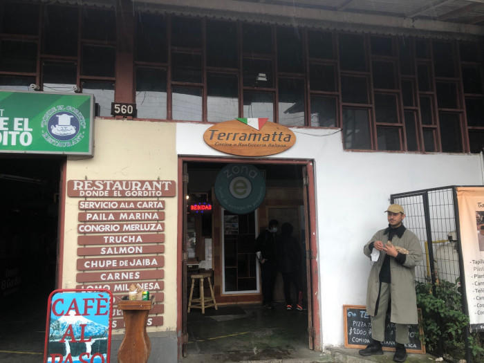 チリ富士が見える街 Puerto varas（プエルトバラス）