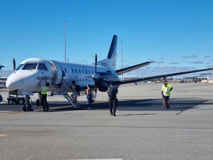 【オーストラリア】パースから地方への飛行機Rexに乗ってみた！