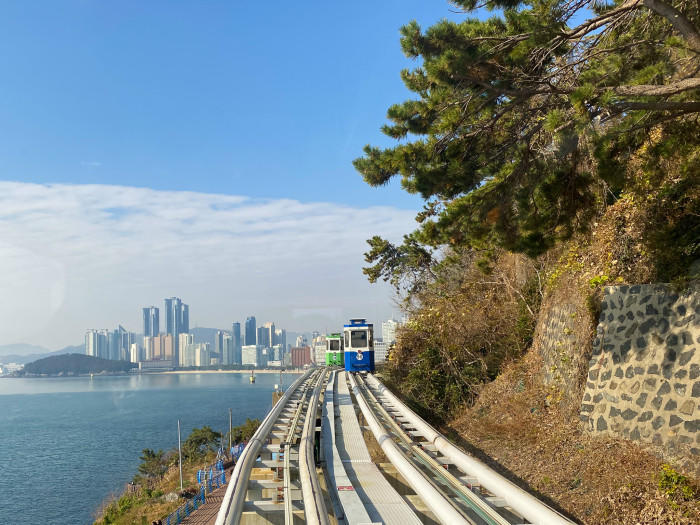【釜山・海雲台】新しい釜山のランドマーク「LCTタワー」と「海雲台ブルーラインパーク」で綺麗な景色を楽しむ