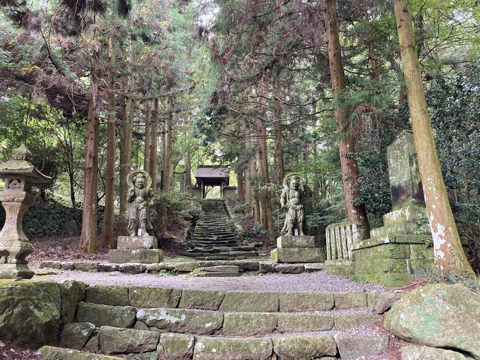 【大分・国東半島・両子寺】森林浴の森 日本100選！深い森の中にある山岳仏教信仰の寺