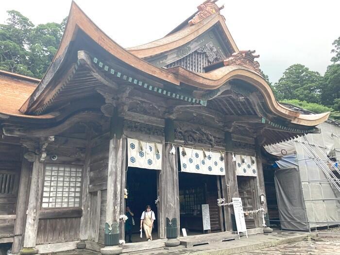 【鳥取】大神山神社　日本一長い石畳の参道に心落ちつく