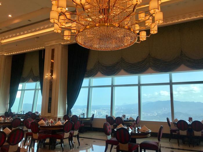 台北101の絶景×美食のコースランチ