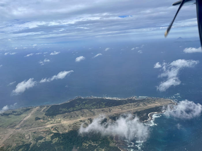 機窓からの風景【鹿児島→種子島】