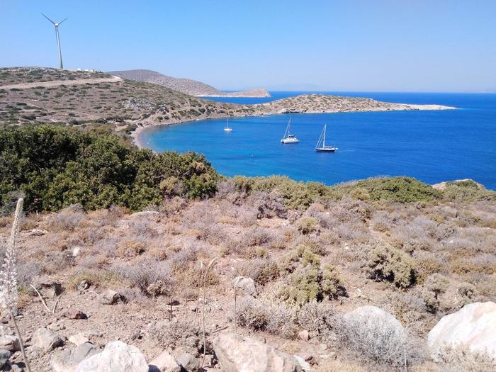 【ギリシャ】ティロス島へプチアイランドホッピング