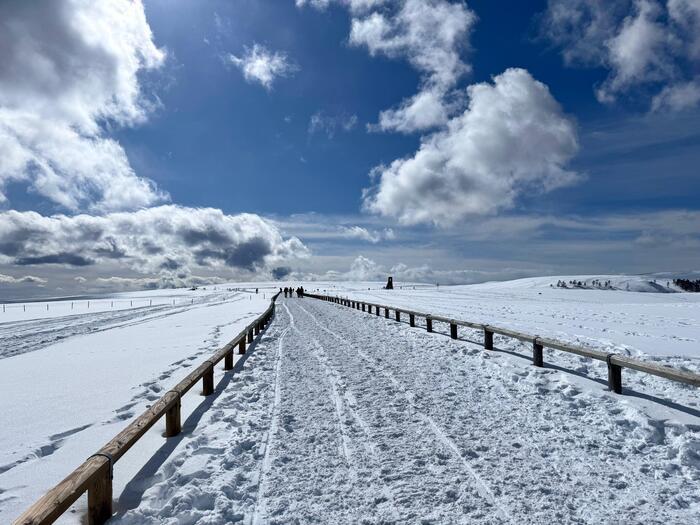 【日本百名山】15座目は美ヶ原（王ヶ頭）のパノラマコースを雪中ウォーキング（長野県）