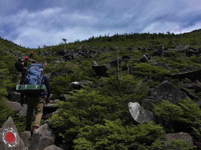 北八ヶ岳の「天狗岳」に初めて登ってきました。