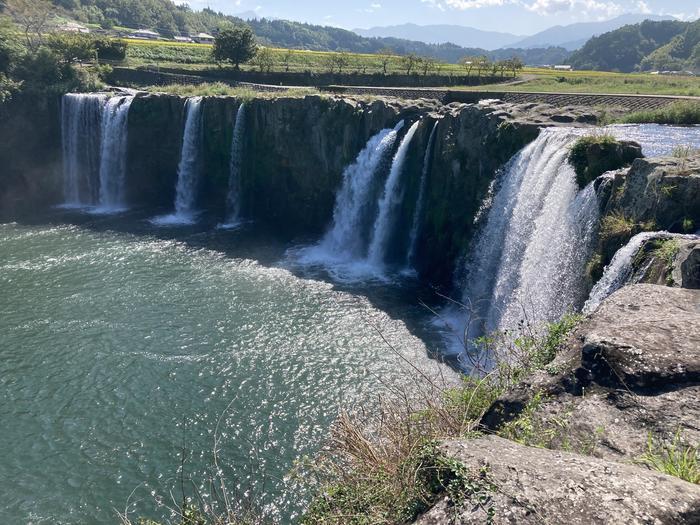 【大分・原尻の滝】日本の滝百選！田園地帯に突如現れる東洋のナイヤガラ