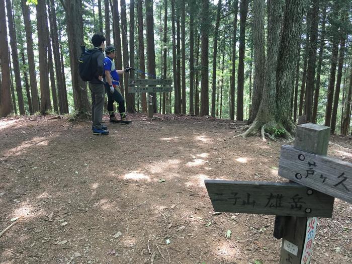 【奥武蔵】武川岳～焼山～二子山 縦走登山ルート